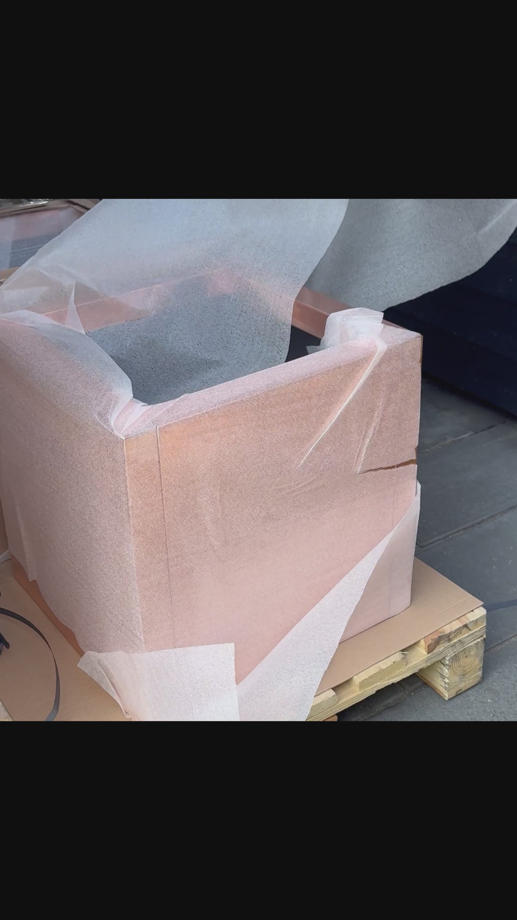 Krukke L50 x B50 x H60 x 0,5 cm