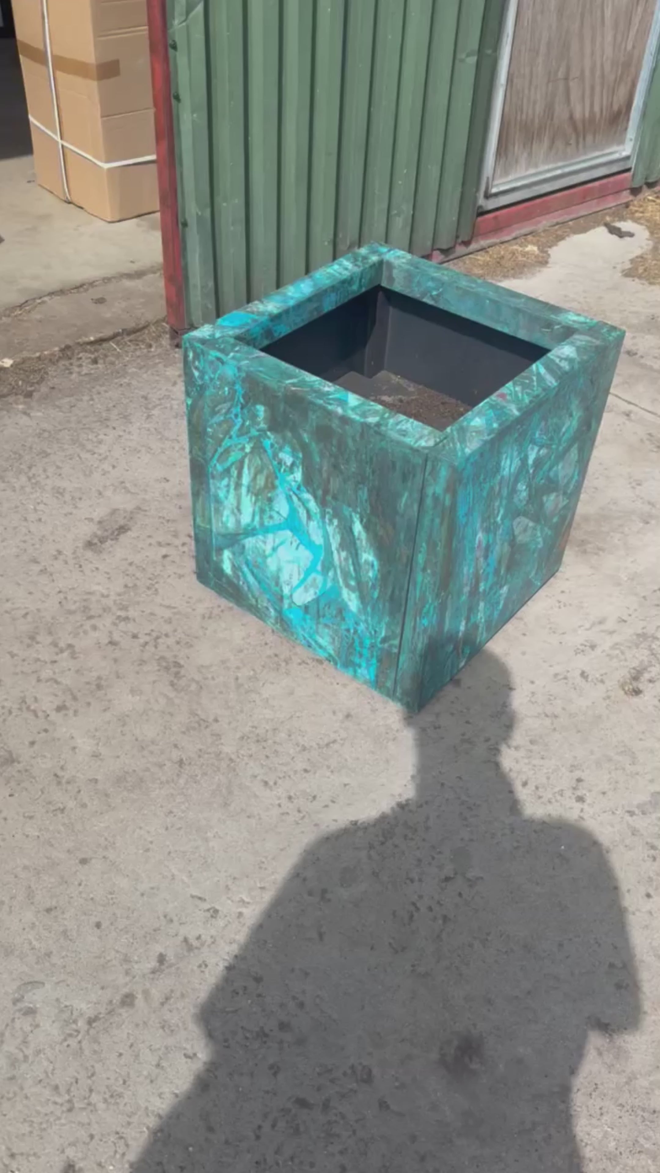Krukke L50 x B50 x H60 x 0,5 cm